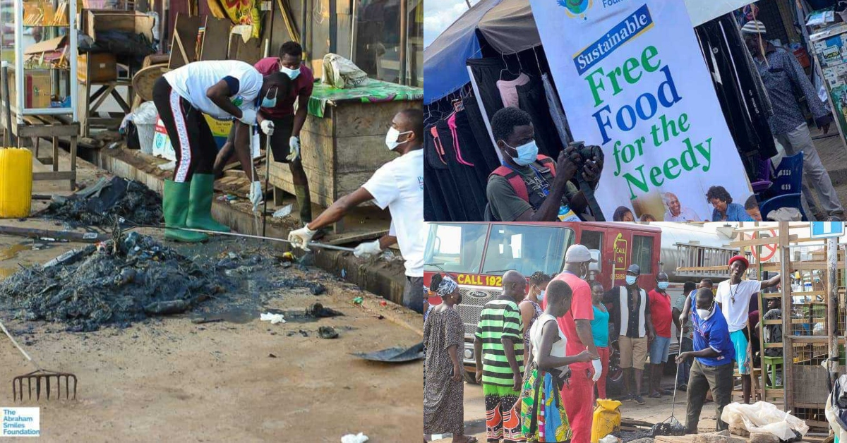 Abraham Smiles Foundation: Meet the Ghanaian NGO cleaning Ghana & feeding the poor
