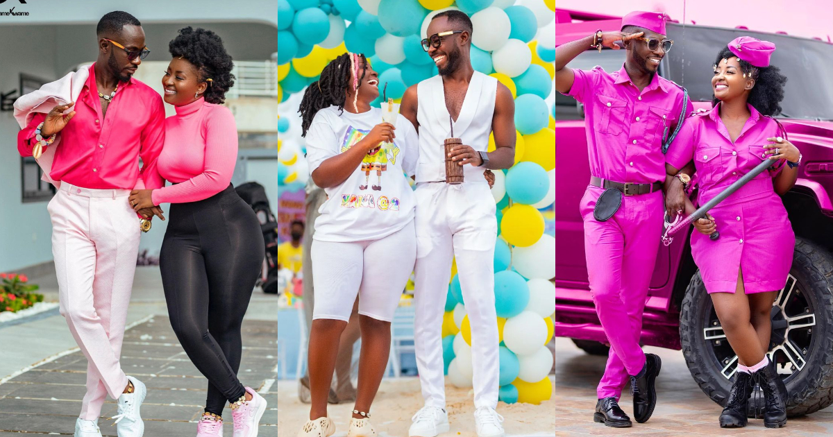 Okyeame Kwame and Wife Celebrate 13 years of Marriage with Lovey Dovey Photos