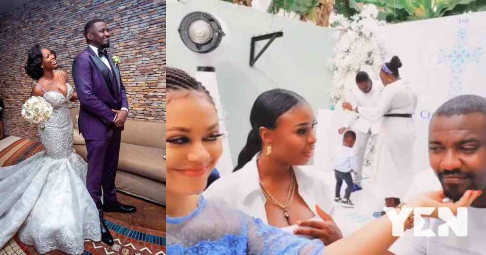 Gifty Dumelo: Dumelo's wife gets 'jealous' after Nadia Buari shows him 'real love'
