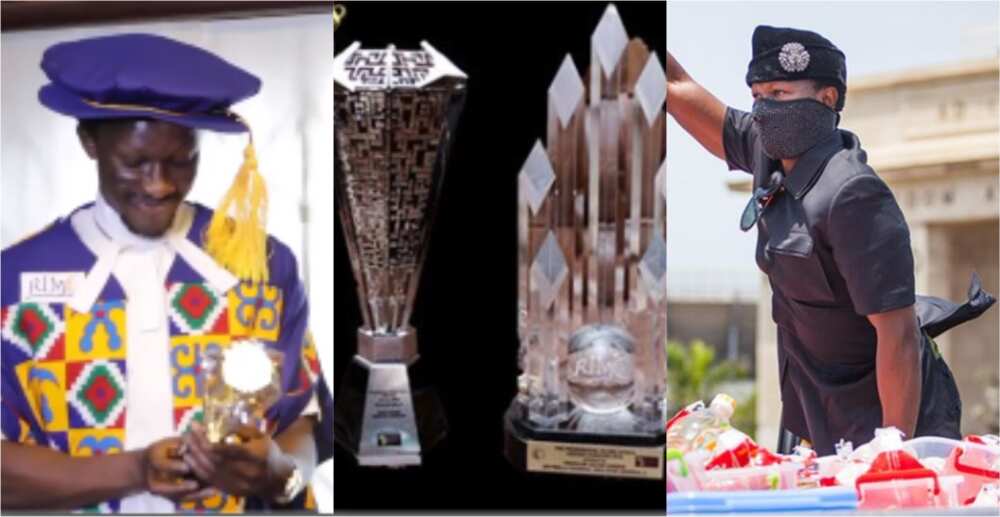 PHOTOS: Ghanaian ‘billionaire’ Nana Cheddar Bediako receives two top awards