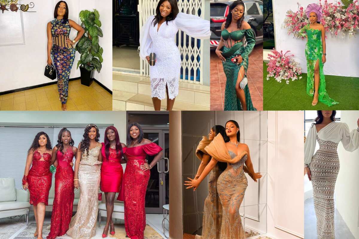 Best Asoebi Styles to Rock This Week  African traditional dresses,  Nigerian lace styles dress, African wear dresses