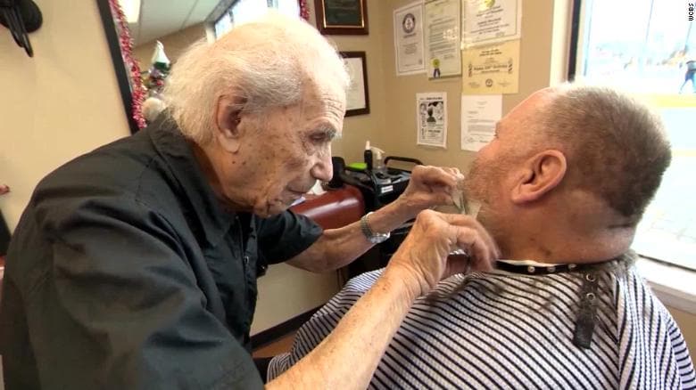 Anthony Mancinelli: World's oldest barber dies at 108 years old