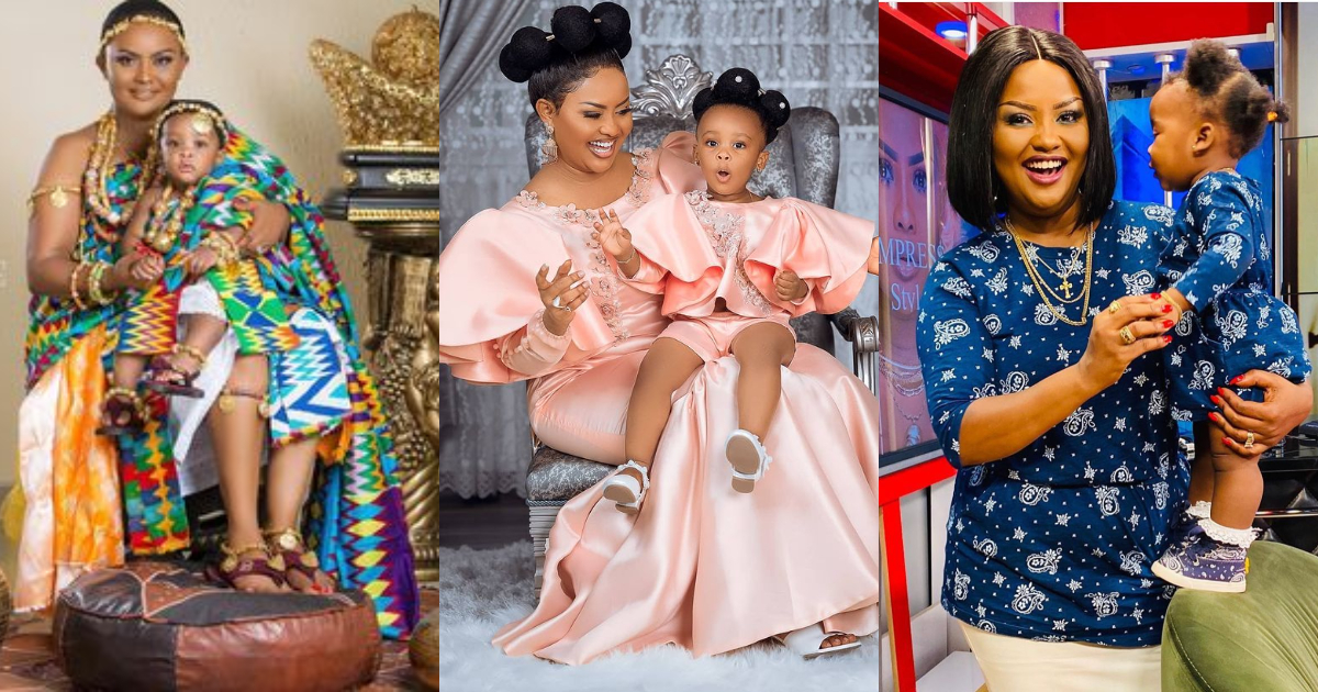 7 times Nana Ama Mcbrown and baby Maxin matched outfits