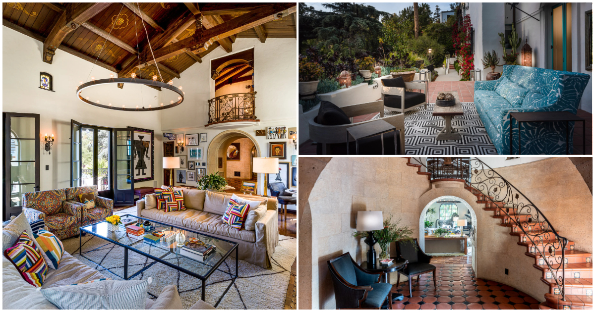 More pictures of the house that Leo DiCaprio bought for his mother