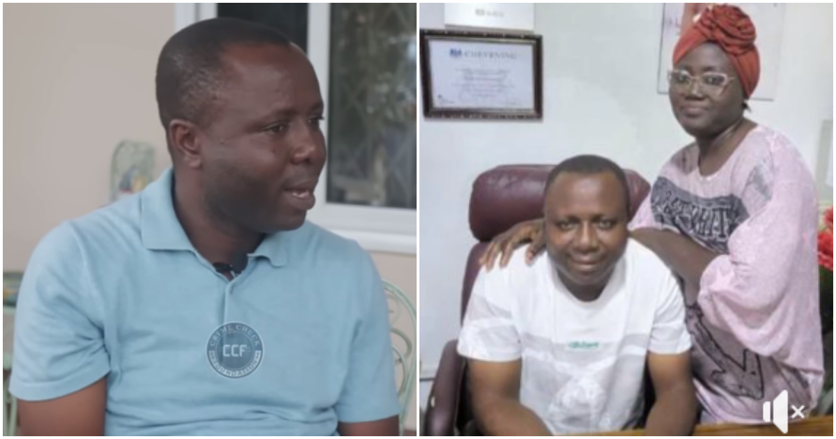 How Ibrahim Kwarteng of Crime Check Foundation painfully lost his wife; speaks in video