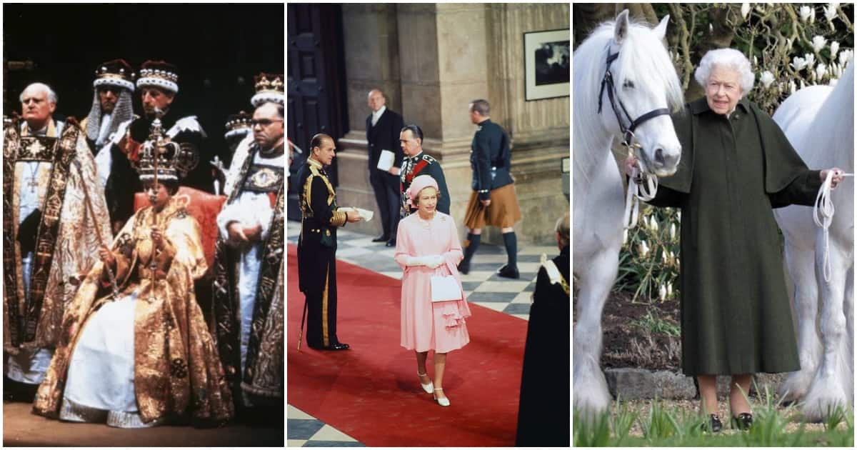 7 regal photos showing Queen Elizabeth's epic transformation since taking mantle