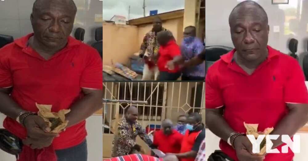 Kwabena Owusu Agyei: NDC pastor arrested for threatening EC boss Jean Mensa allegedly had weed on him (photo)
