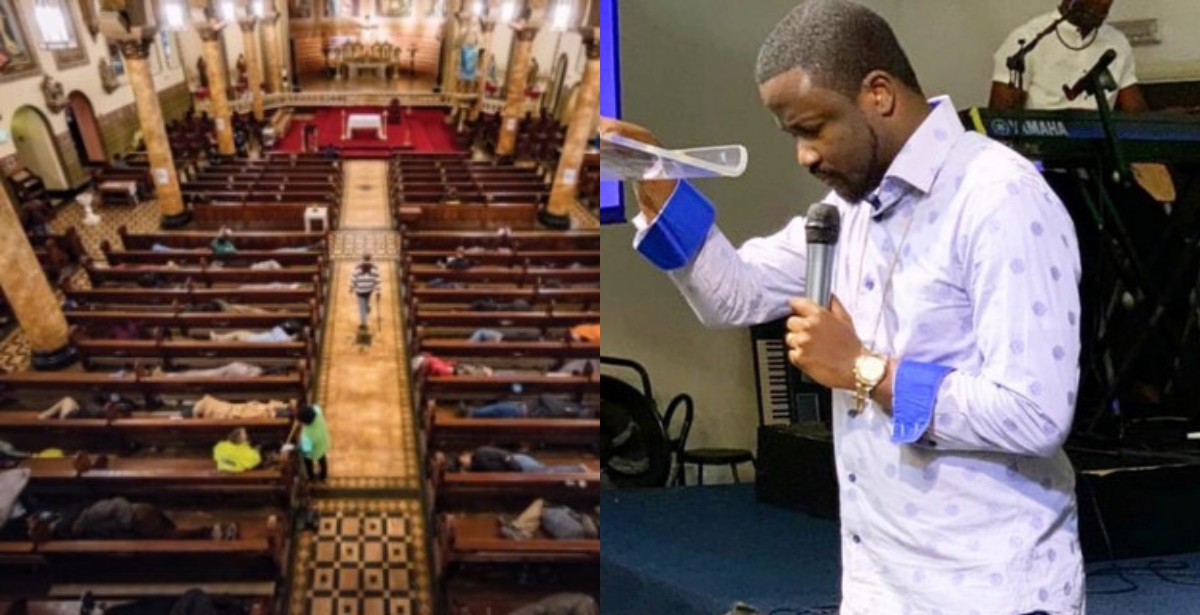 Pastor Brian Amoateng converts Church into house for homeless people during lockdown