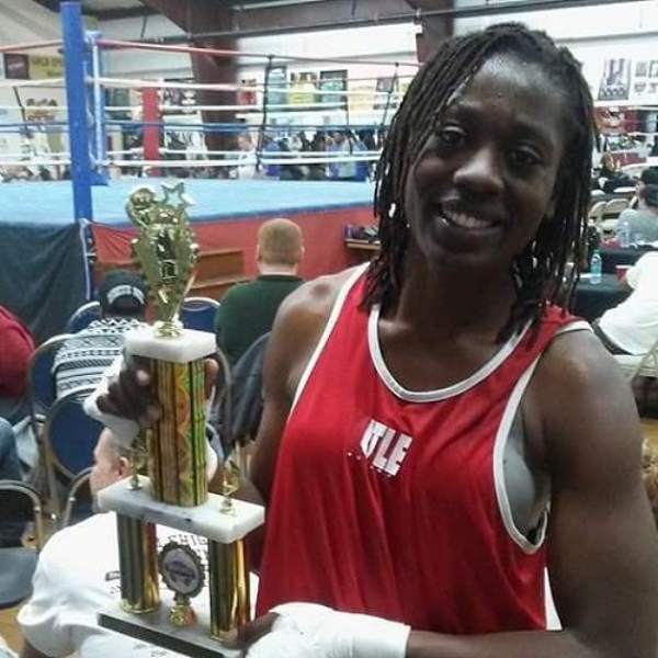 Meet Dr. Ornella Sathoud who is a Ghanaian scholar, boxer and a kick boxer (Photos)