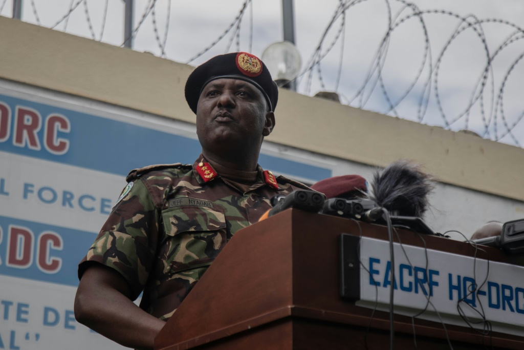 'No one will take Goma,' Kenyan General Jeff Nyagah has said