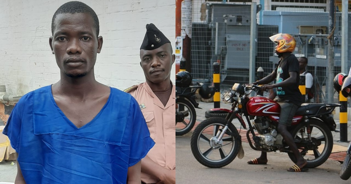 Akwasi Agyemang: Meet Ghanaian Okada man Currently in Prison for Riding on Wrong side of the road