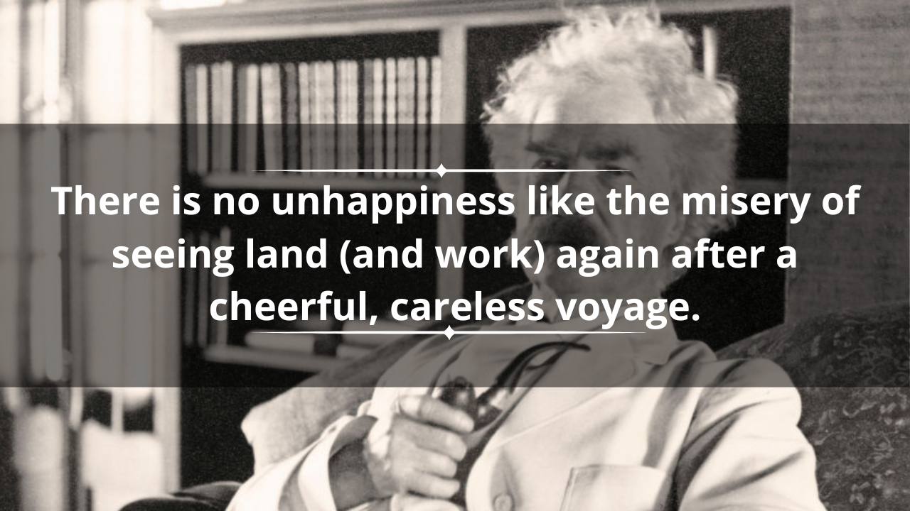 Mark Twain's travel quotes