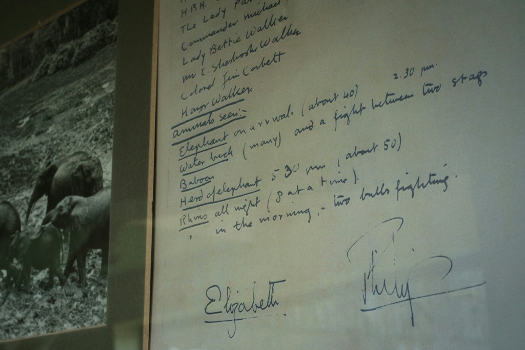 Elizabeth and Philip kept a handwritten tally of what they saw