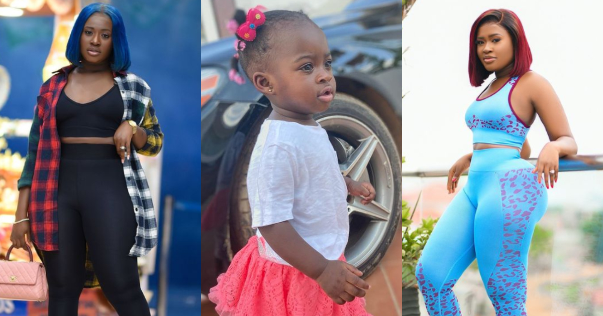 Fella Makafui drops new photos of herself and her daughter