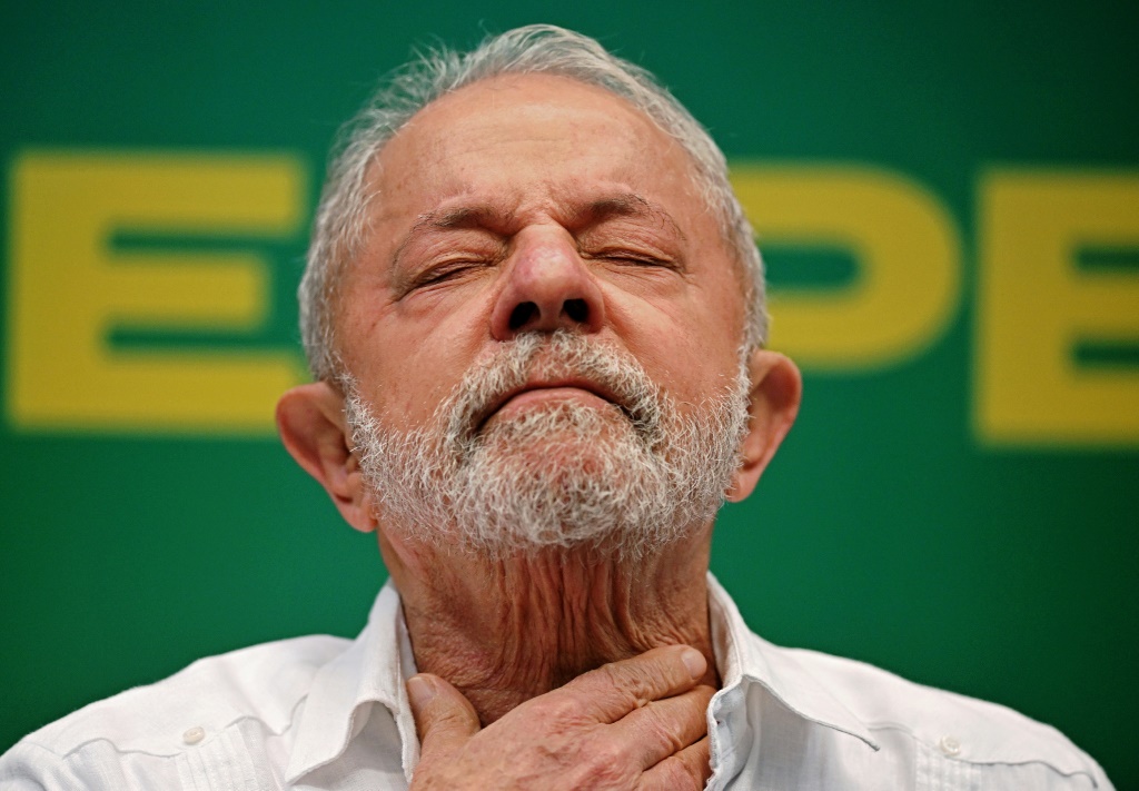 Lula's gravelly voice has grown even hoarser on the campaign trail