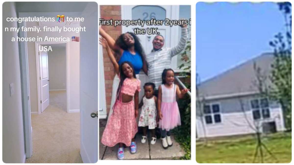 Video: Family of five in US rejoices after buying a big and spacious house, video emerges