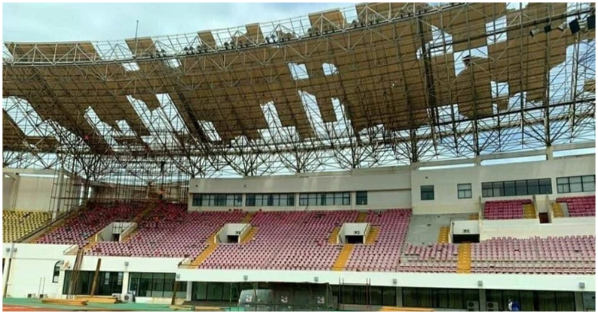 The deplorable state of the Essipong Stadium