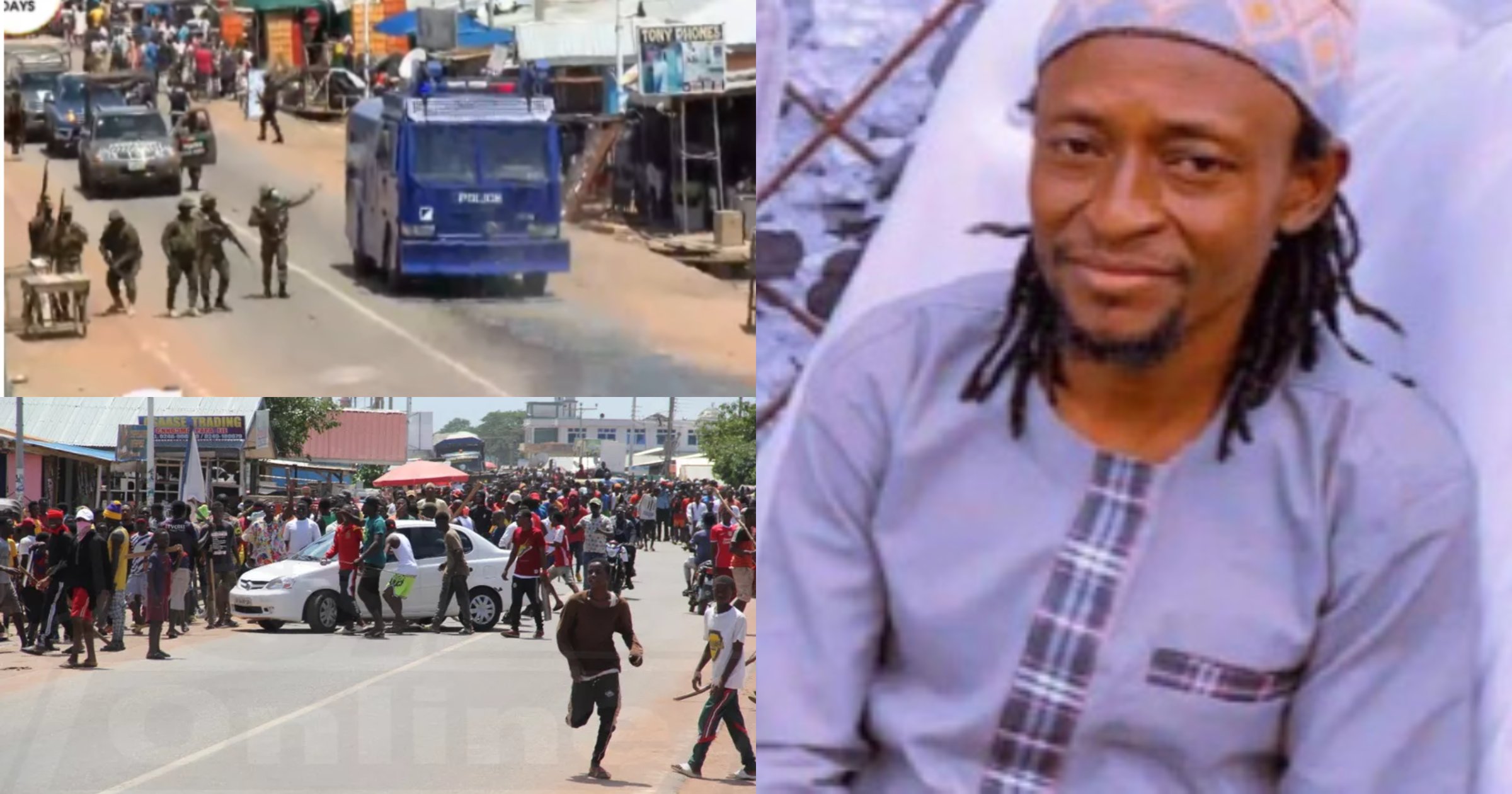 Kaaka Murder: Two Die, Other Injured As Military And Police Clash WIth Youth Protesting Over Actvist's Death