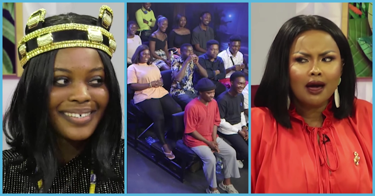 Queen of Bars Ohemaa Katalina stuns Nana Ama McBrown with poetic delivery on Onua Show Time