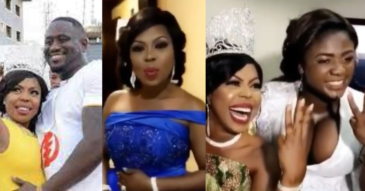 “I’m speechless”: Another video of Afia Schwar’s wedding with Tracey Boakye all over sparks reactions