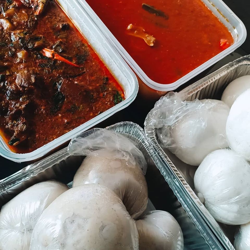 Traditional Ghana food