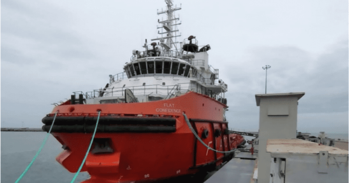Ghana's first owned marine vessel arrives in the country