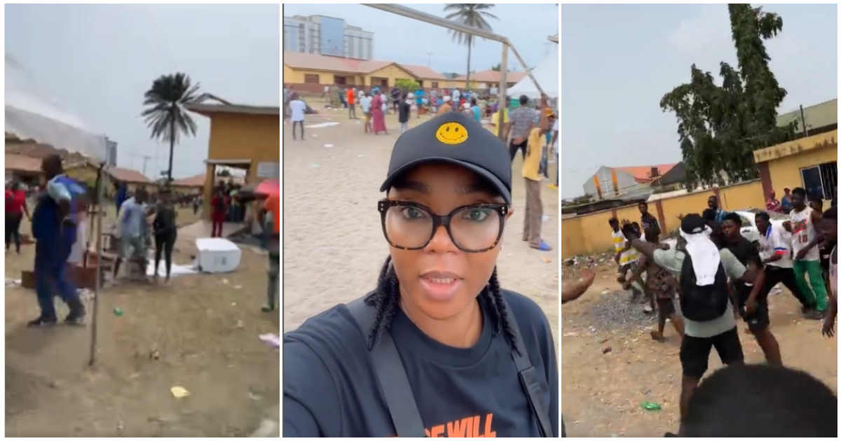 Chioma Kpotha shares sad scenes from her polling station