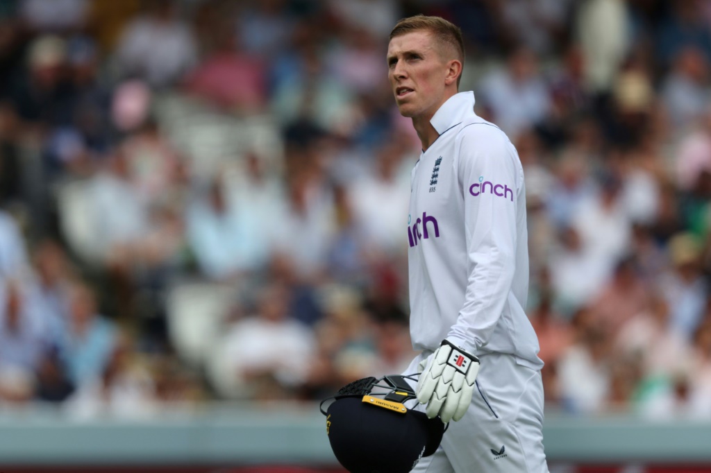 Double failure - England opener Zak Crawley was twice out cheaply at Lord's