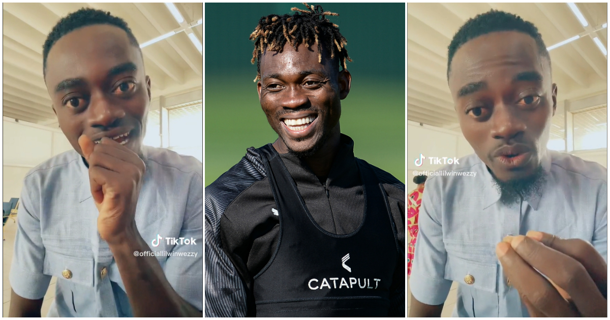 Lil Win says Christian Atsu's death should be the reason for free plane tickets, complains bitterly in video