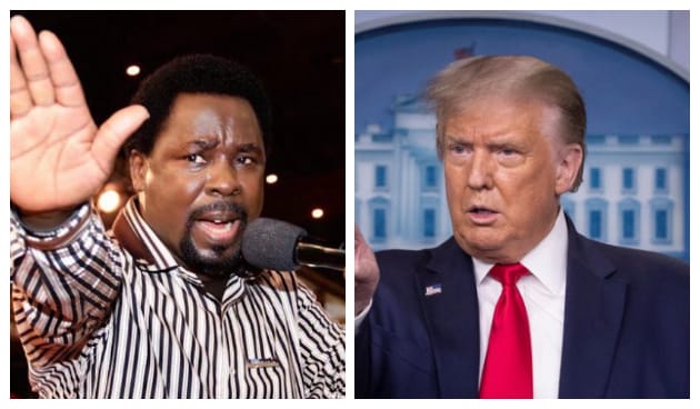 US 2020: Accept defeat now, TB Joshua advises President Trump