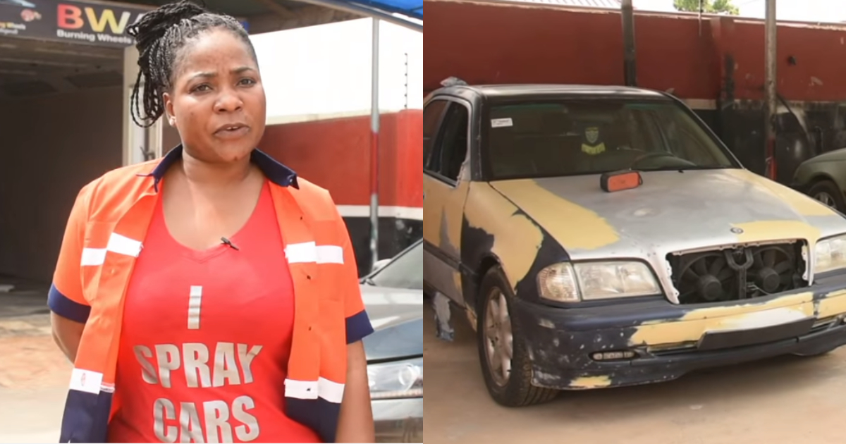 Alberta Yayra Tetteh is the founder of Burning Wheels Autosports