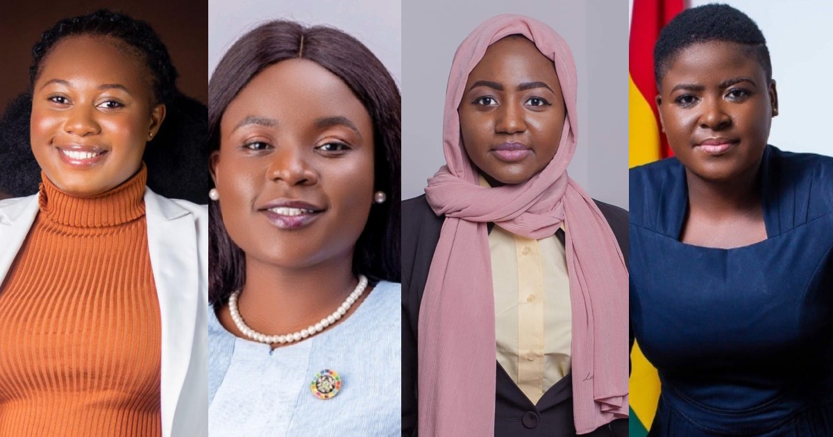 4 ladies who were 1st in history to become female SRC presidents in top universities in GH