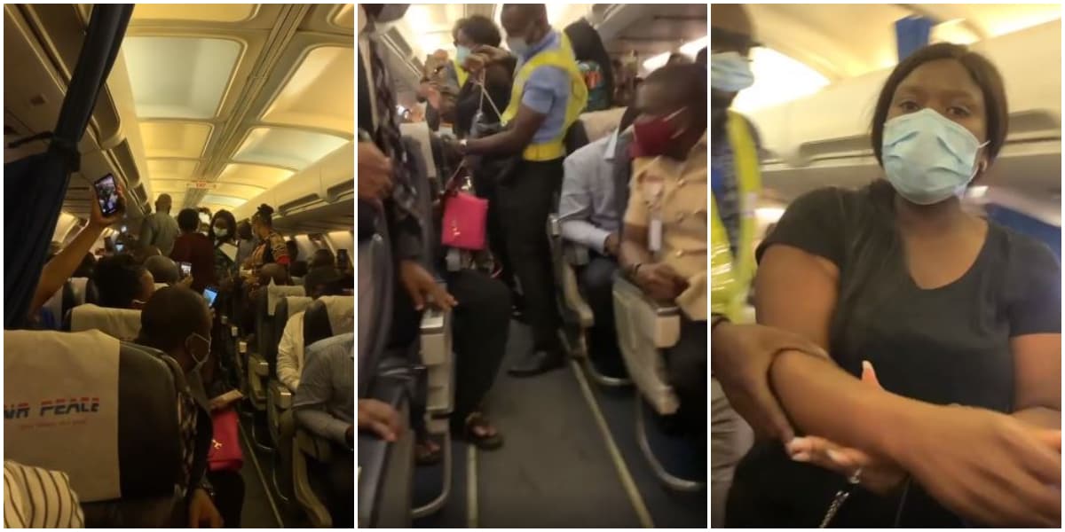 Lady who didn’t want her expensive handbag put on the floor prevents plane from flying (video)