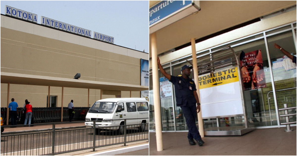 Filling of embarkation and disembarkation forms have been cancelled at the Kotoka International Airport.