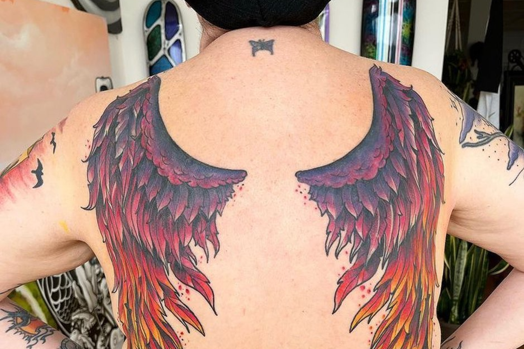 Phoenix wing tattoo design by SamGranArt on DeviantArt