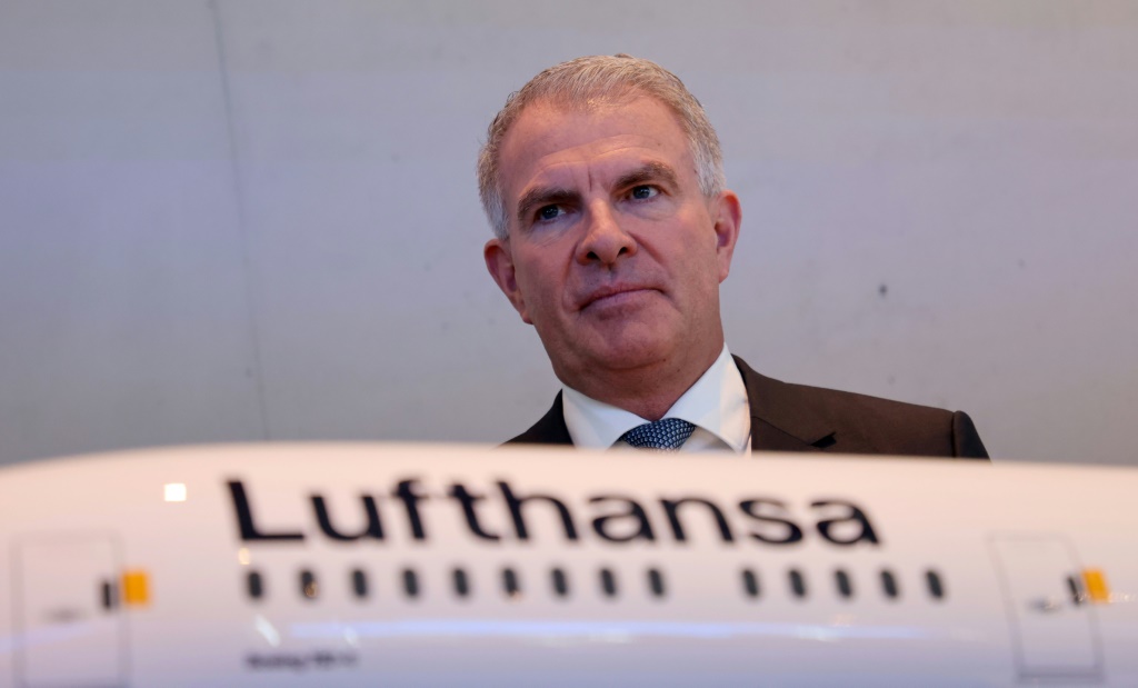 Lufthansa boss Carsten Spohr said surging demand overwhelmed Europe's aviation systems last summer