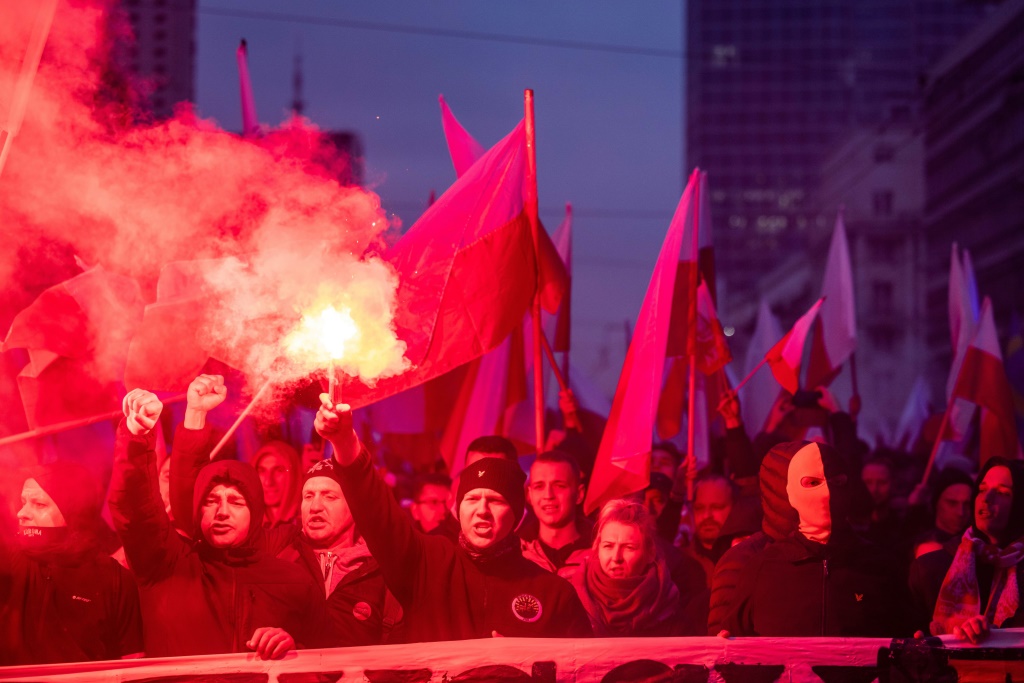 The annual 'Independence March' by far-right nationalist groups espouses Polish pride