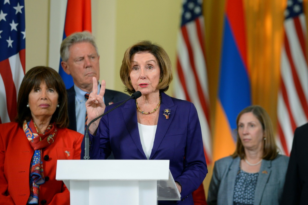 US House Speaker Nancy Pelosi's visit to Armenia marks a growing closeness between Washington and Yerevan where frustration is brewing over the lack of support from its traditional ally, Russia