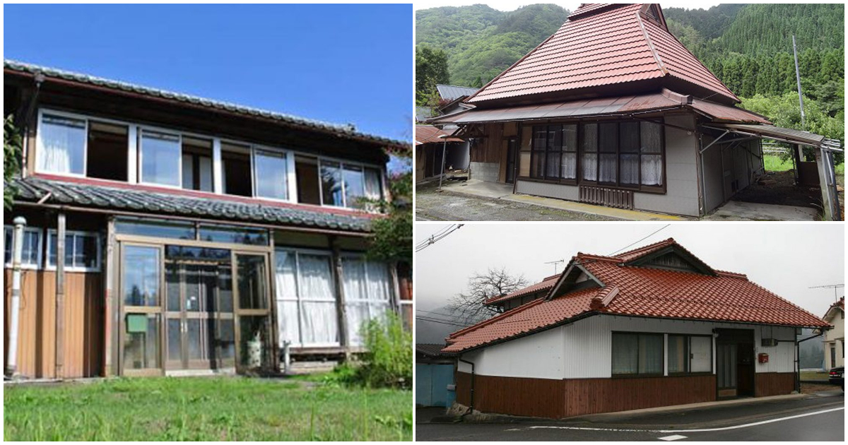 Some of the abandoned homes in Japan