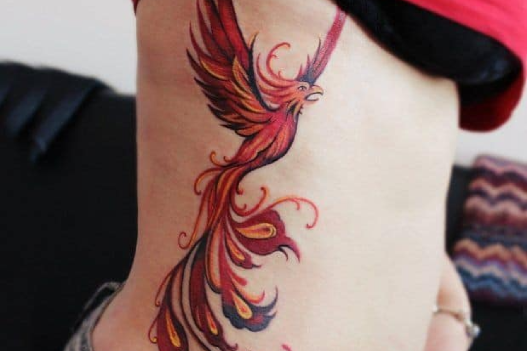 Sketchy rising phoenix - Seven Skulls Tattoos, Germany, Köngen : r/tattoos