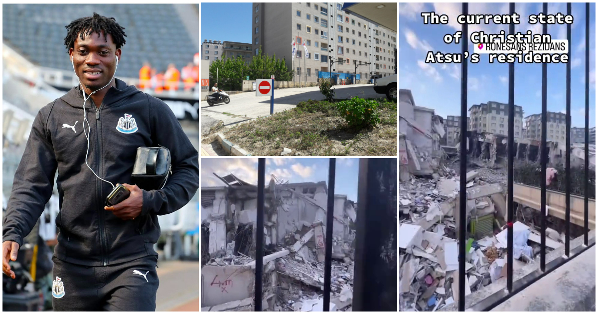 Christian Atsu: Latest video of how his home in Turkey looked after the earthquake emerges