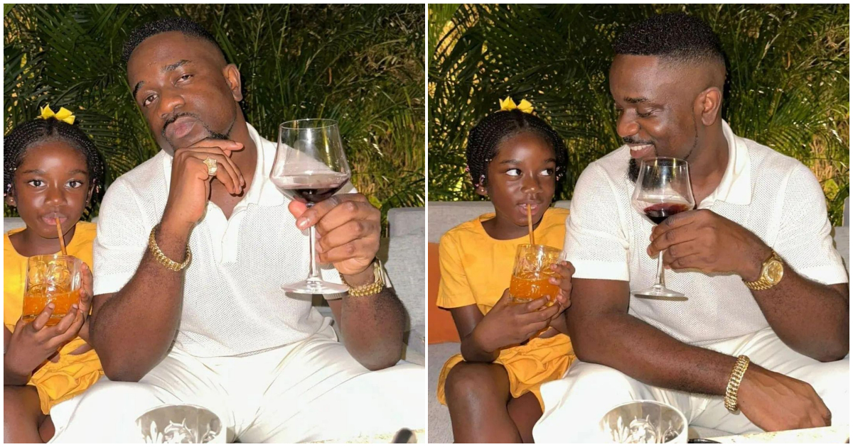 Sarkodie and daughter Titi go on a date