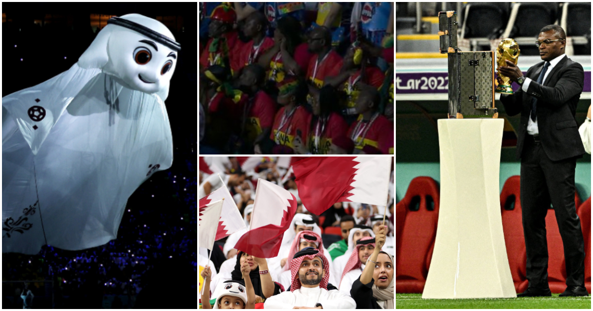 Stunning scenes from the opening ceremony of the 2022 World Cup.