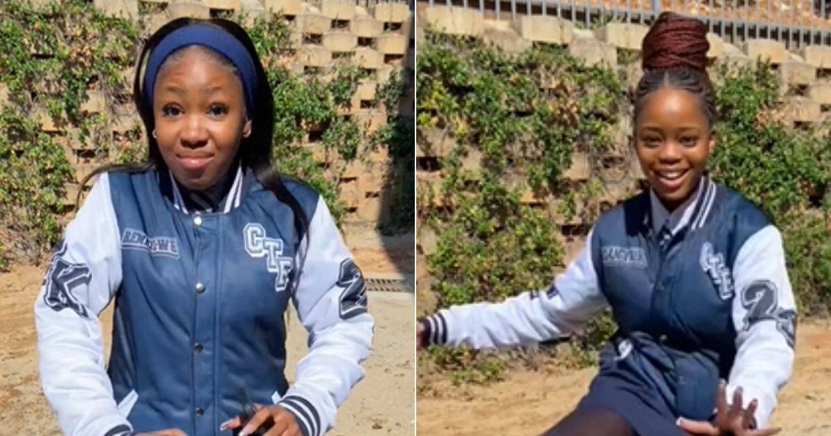 Curro schoolgirls take turns doing a TikTok dance challenge, netizens rates video of them trying pic move