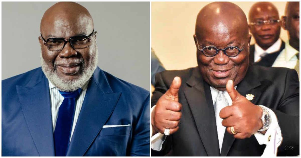 Bishop T.D Jakes and Akufo-Addo