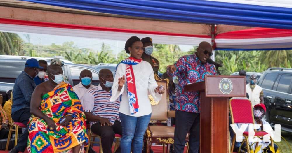 Ghanaians shout after Nana Addo asked Voltarians to give him 4 more years