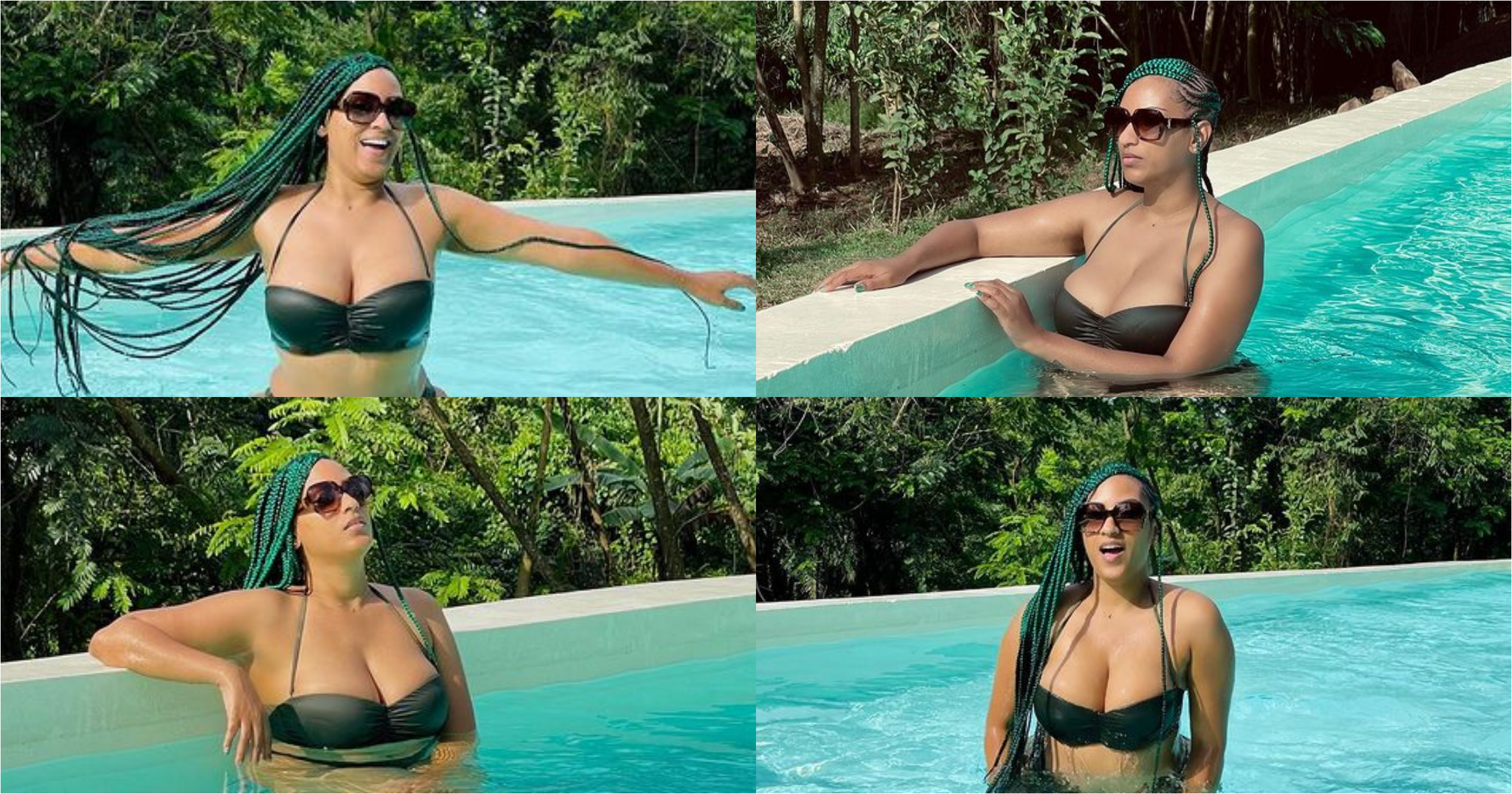 Juliet Ibrahim dazzles in bikini goes swimming in new photos