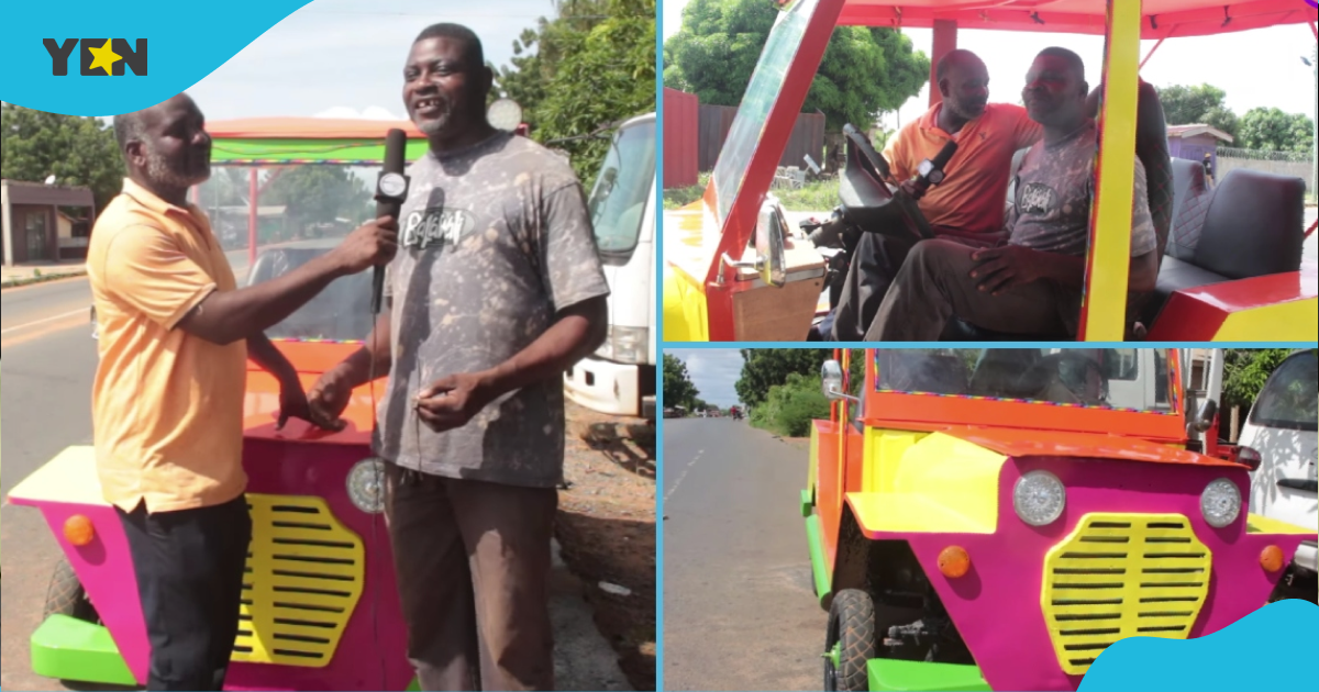 Efo Yao builds his own vehicle
