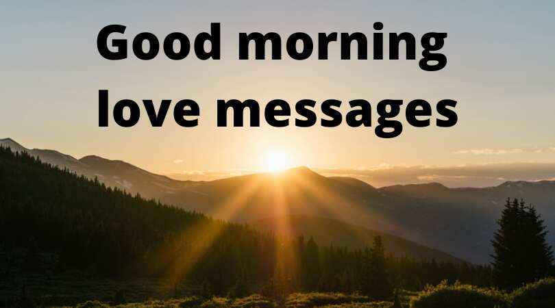 good morning love messages