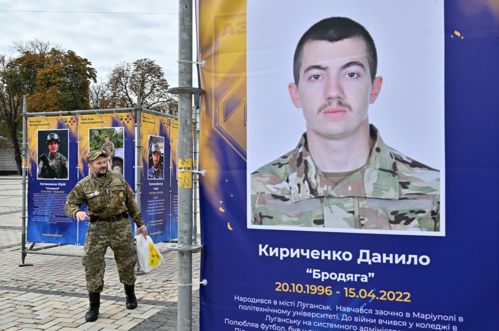 Kyiv's emboldened military was celebrating Defender's Day